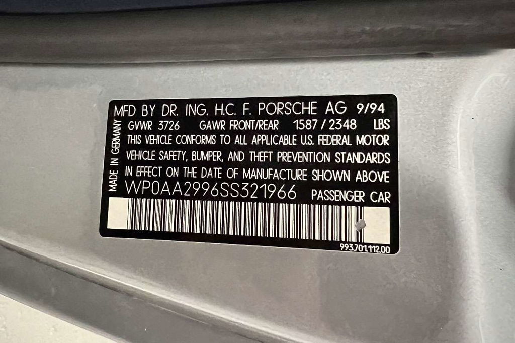 Porsche 993 Carrera