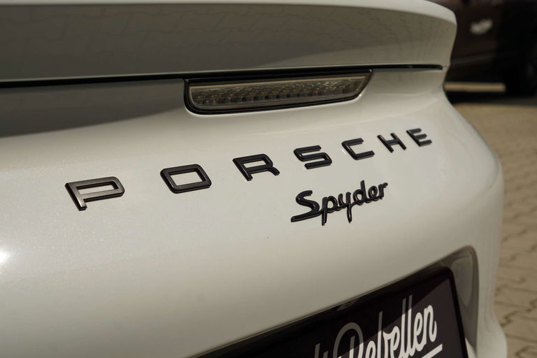 Porsche 981 Boxster Spyder