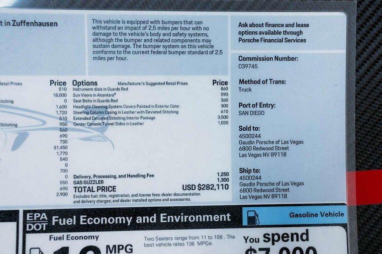 Porsche 991.2 GT3 RS