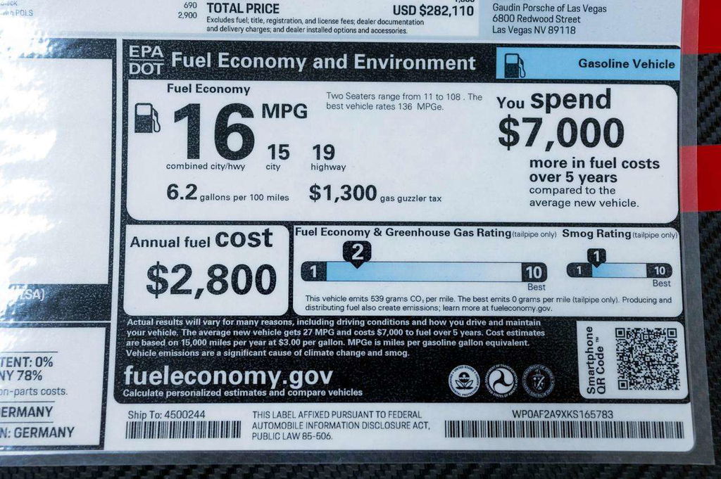 Porsche 991.2 GT3 RS