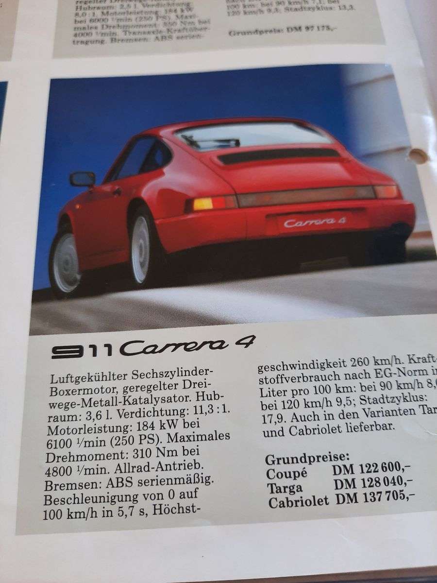 Porsche 964 Carrera 4