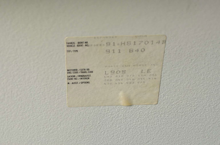 Porsche 911 Carrera 3.2 (US)