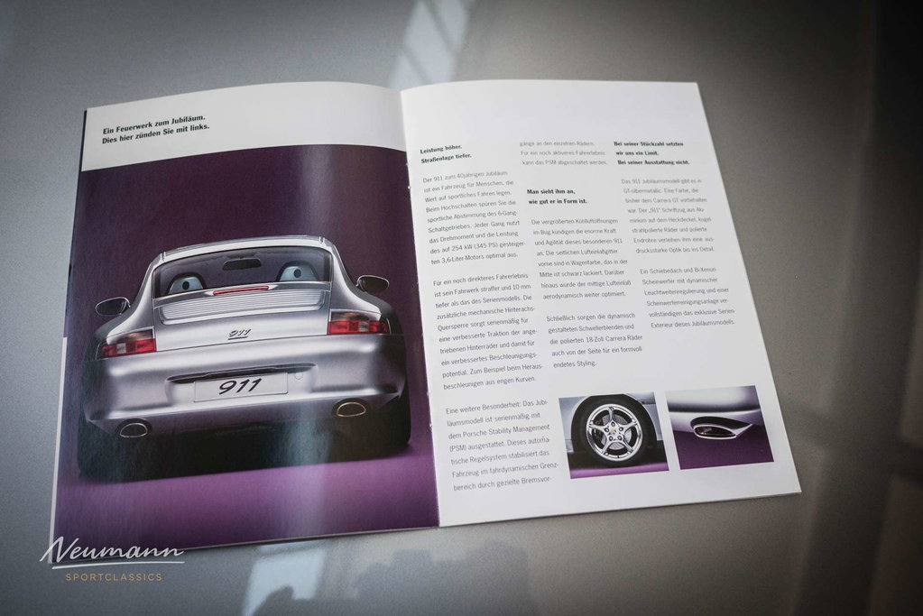 Porsche 996.2 Carrera “40 Jahre 911”