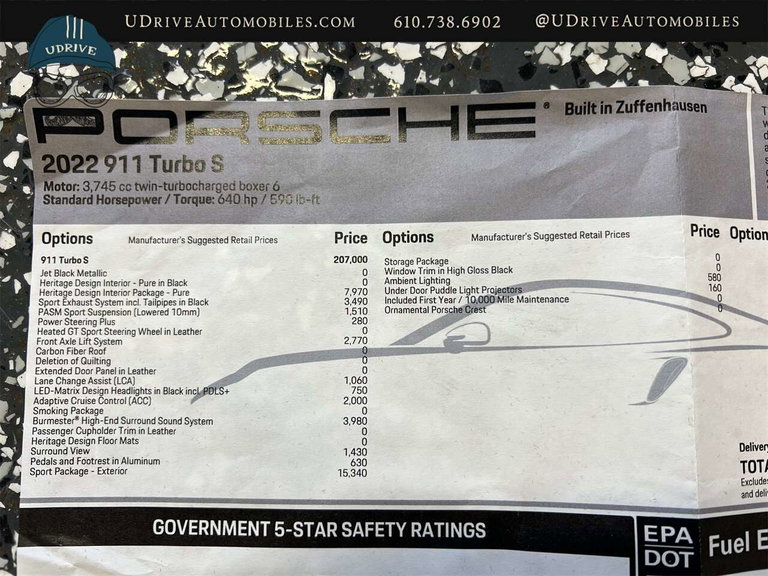 Porsche 992 Turbo S