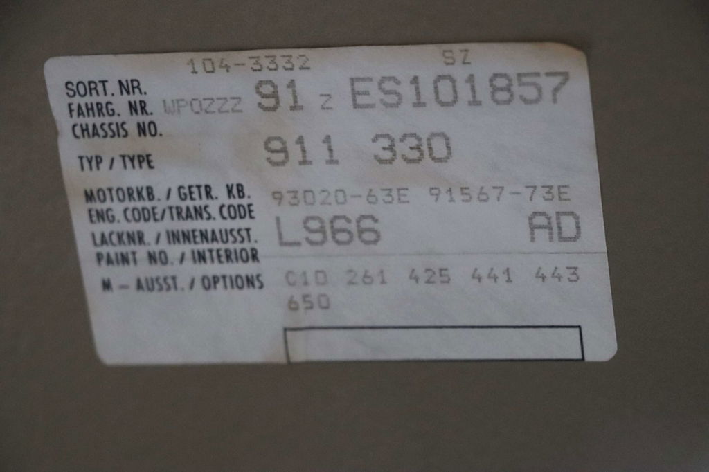 Porsche 911 Carrera 3.2