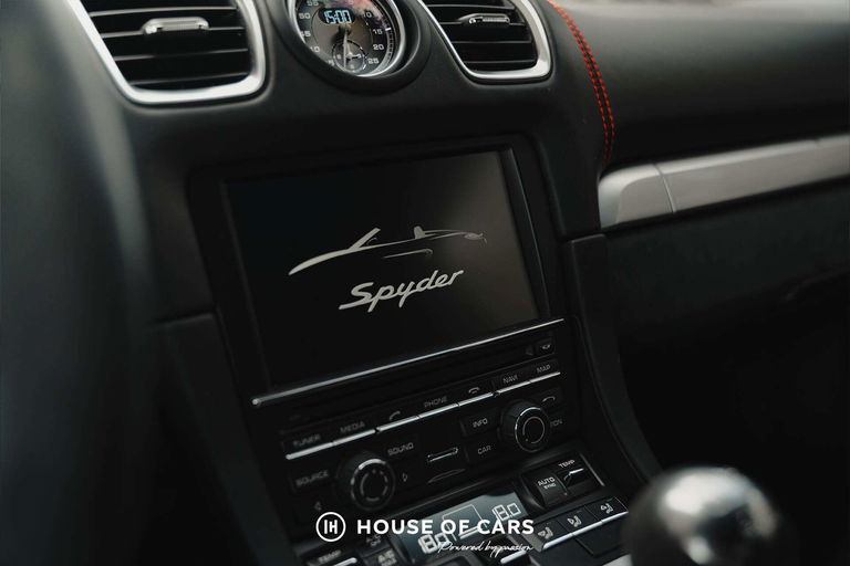 Porsche 981 Boxster Spyder