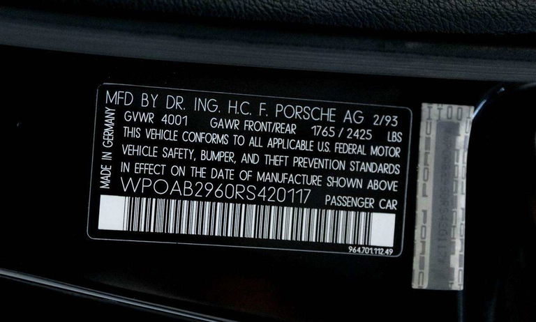 Porsche 964 Carrera 4 WTL