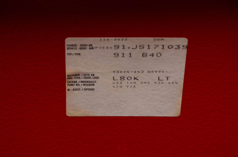 Porsche 911 Carrera 3.2