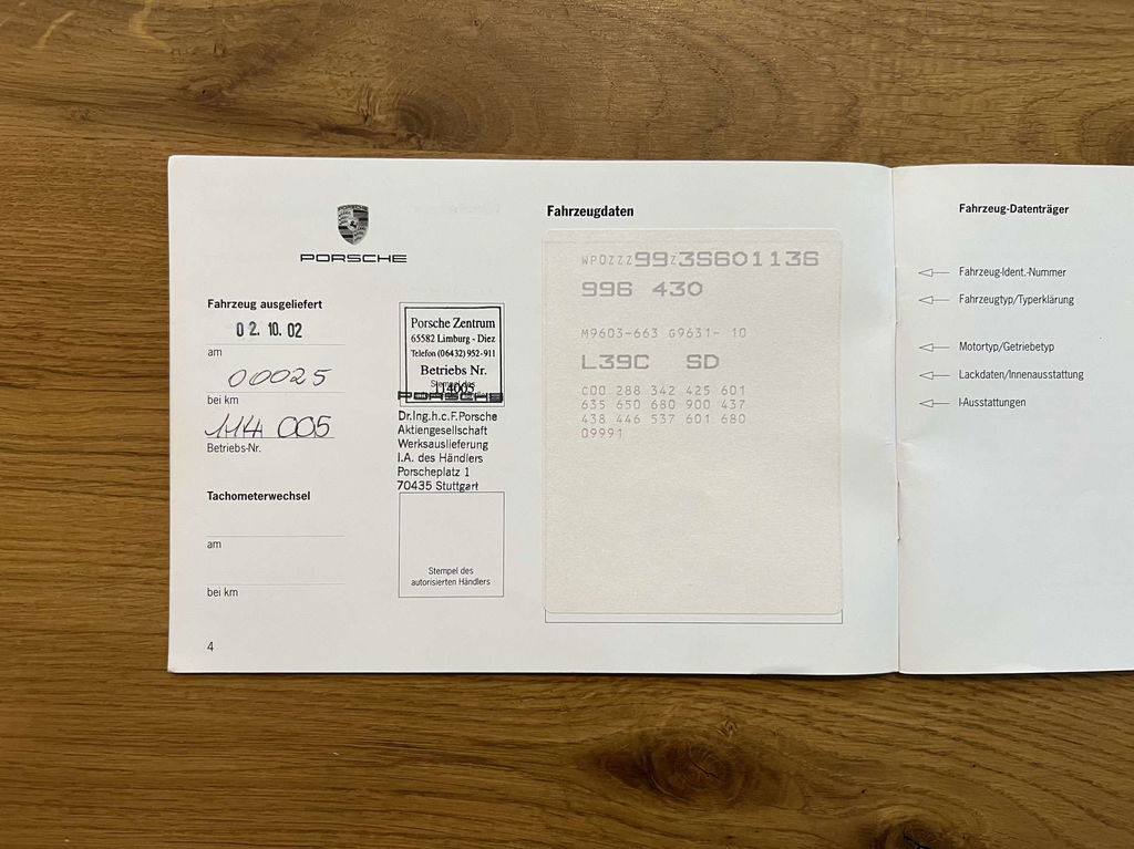 Porsche 996 Carrera 4S