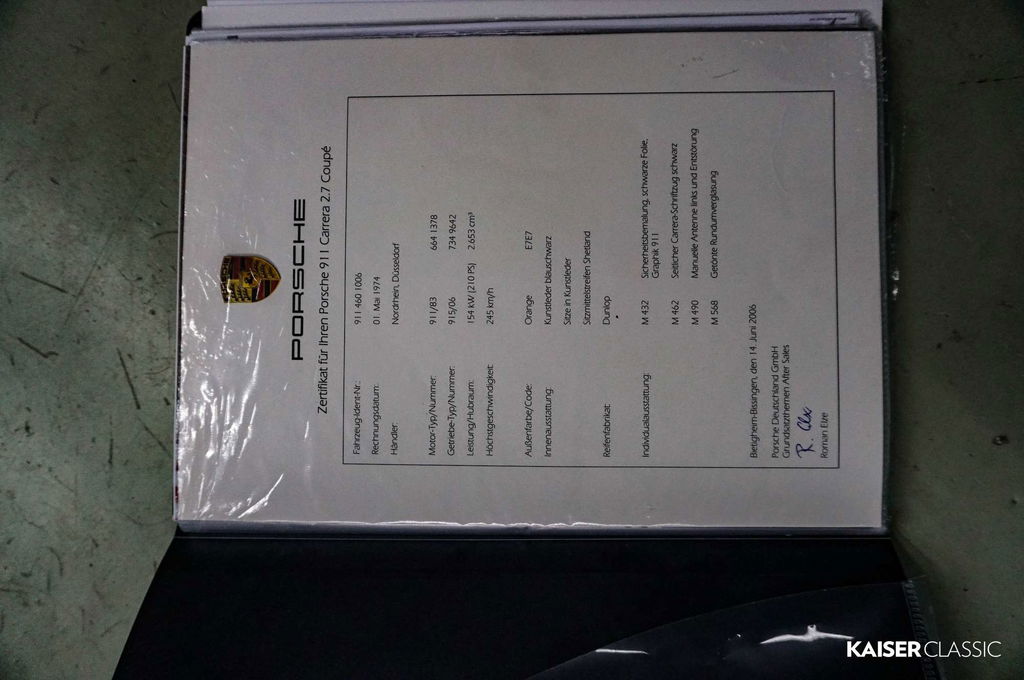 Porsche 911 Carrera 2,7