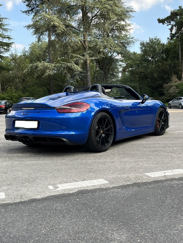 Porsche 981 Boxster Spyder