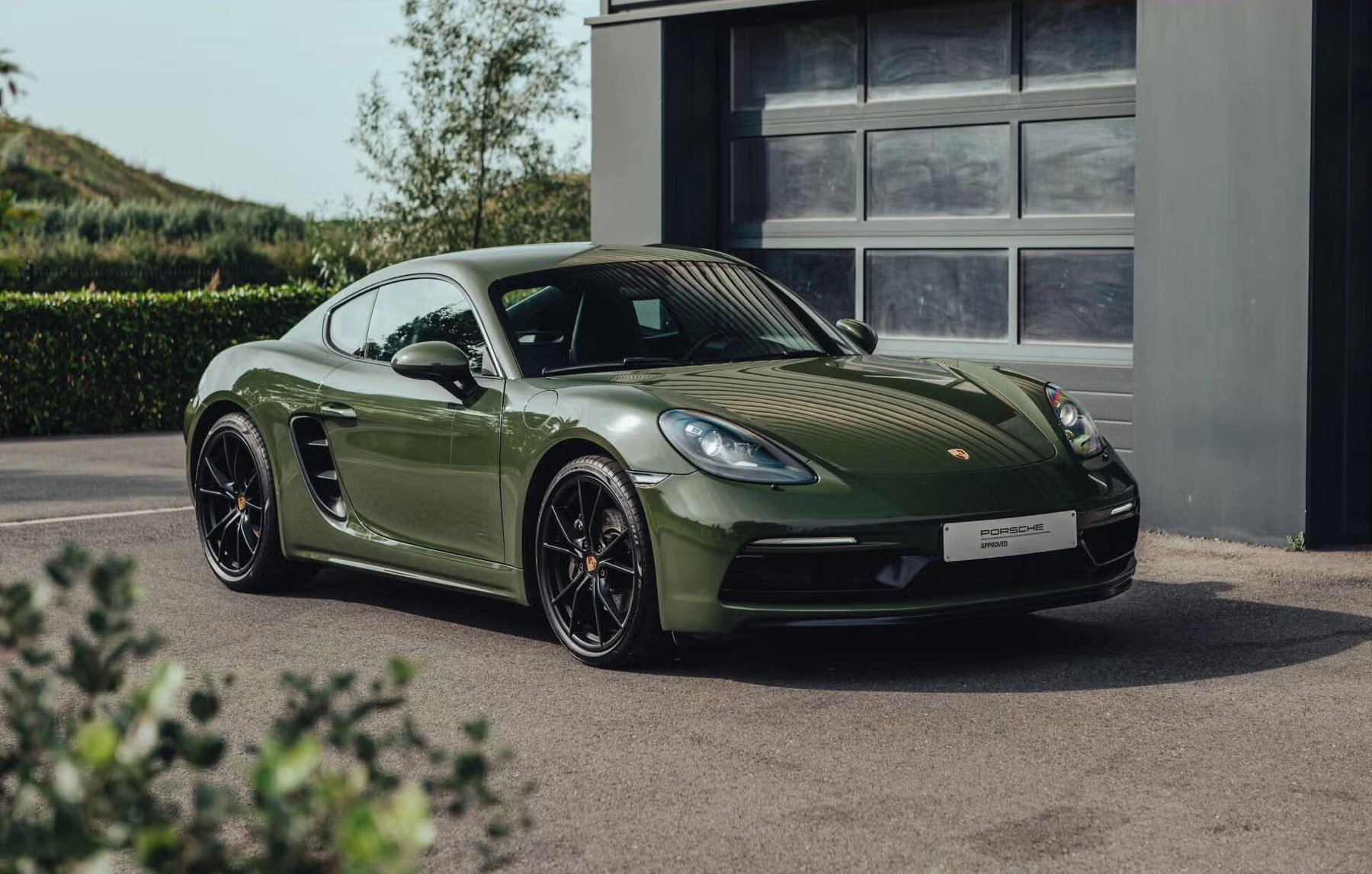 ガ*ル様 レア物完売品 TOOT スクエアラインボクサー サイズ S グリーン Porsche 718 Cayman 2018 - elferspot.com - Marketplace for Porsche