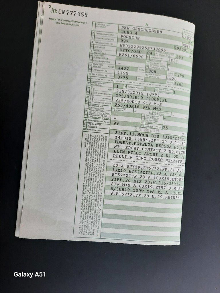 Porsche 997 Carrera S