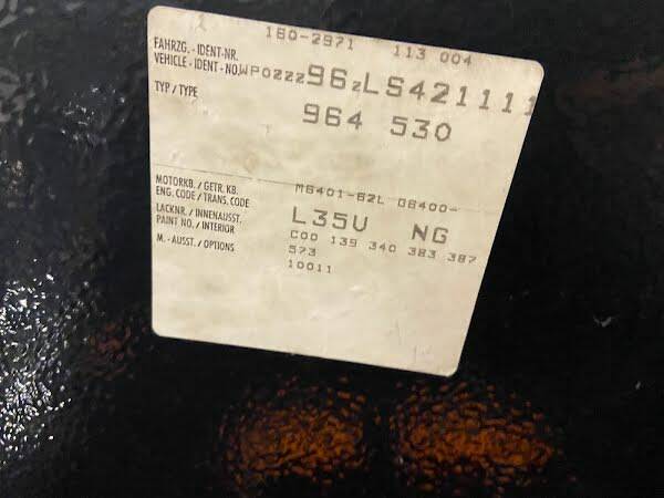 Porsche 964 Carrera 4