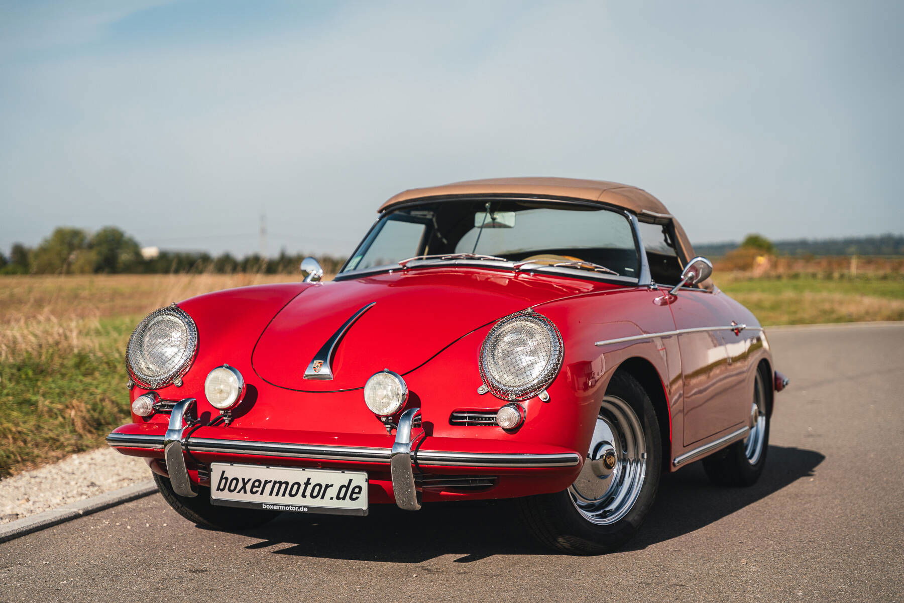PORSCHE　MUSIUM　ポルシェ356 1954 Porsche 356 Speedster Prototype - museum exhibit