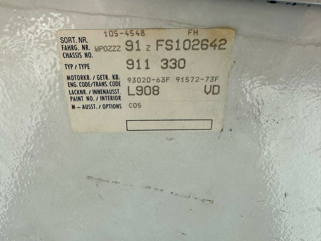 Porsche 911 Carrera 3.2 WTL