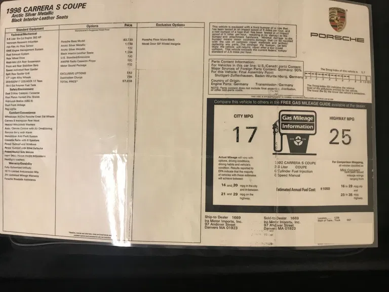 Porsche 993 Carrera S