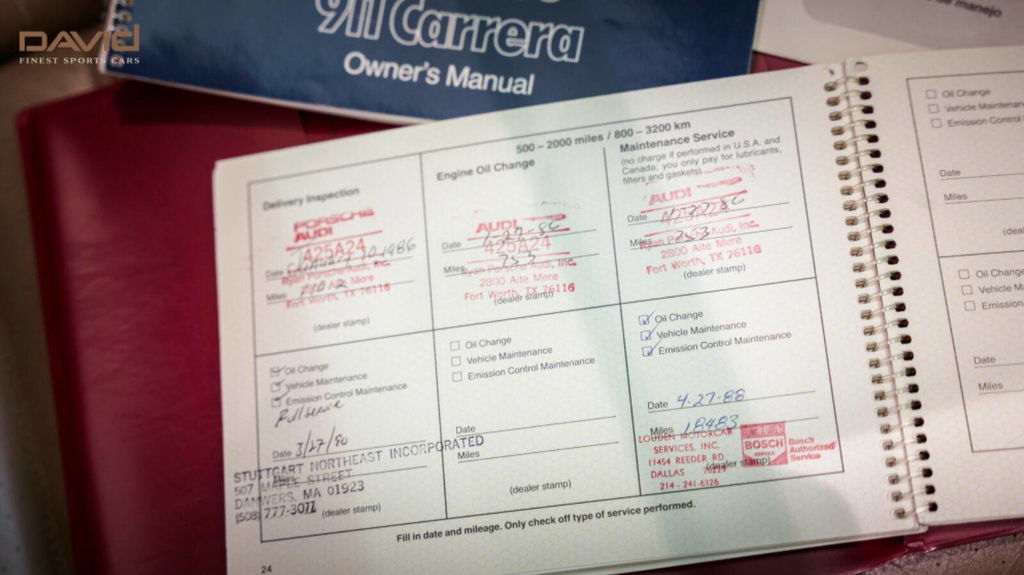 Porsche 911 Carrera 3.2 (US)