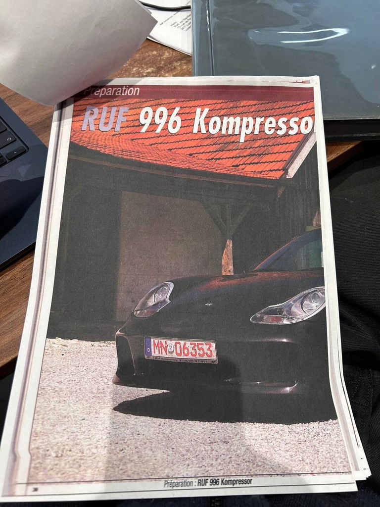 Porsche 996 RUF 3.6 R Kompressor