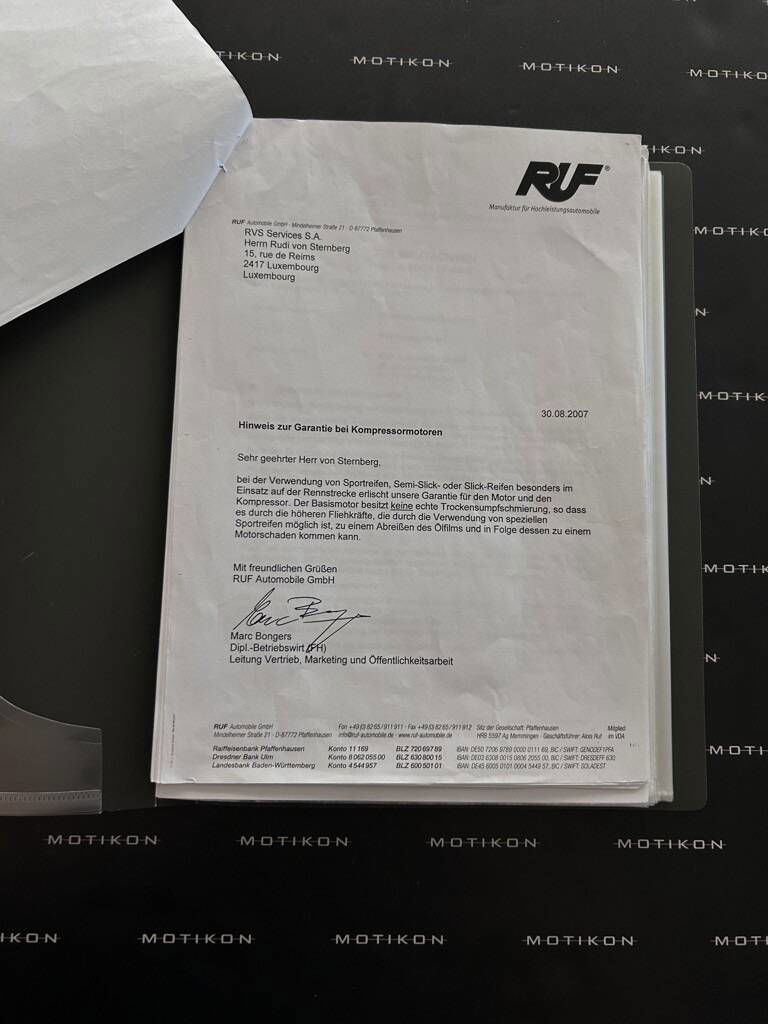 Porsche 996 RUF 3.6 R Kompressor