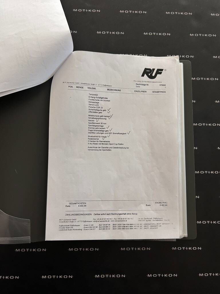 Porsche 996 RUF 3.6 R Kompressor