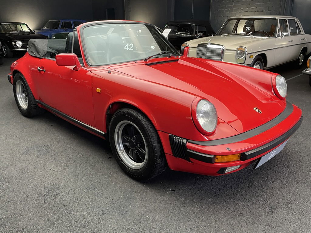 PORSCHE 911 3.2 CARRERA CABRIO ROT kaufen