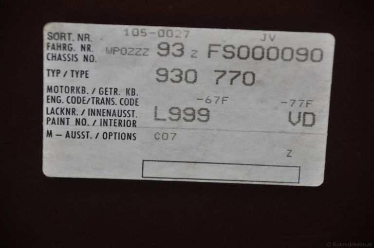 Porsche 911 Turbo 3.3