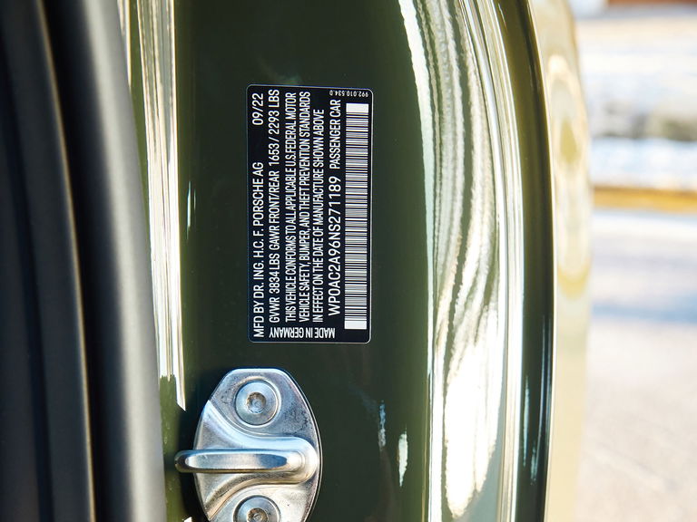 Porsche 992 GT3 Touring