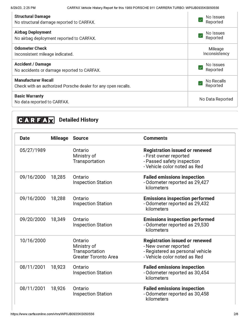 Porsche 911 Turbo 3.3