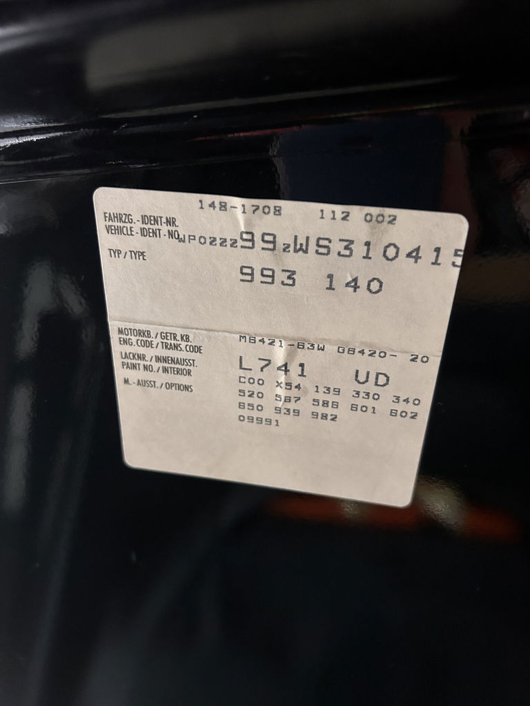 Porsche 993 Carrera 4S