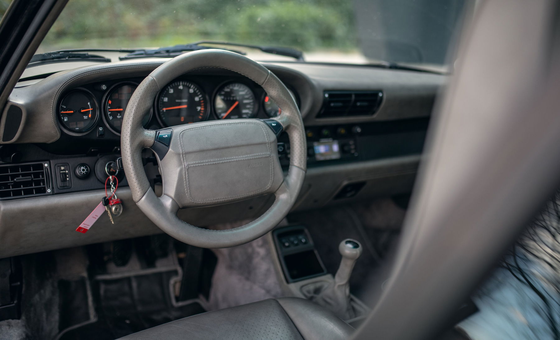 Porsche 964 Turbo 3.6 interieur carreragrau