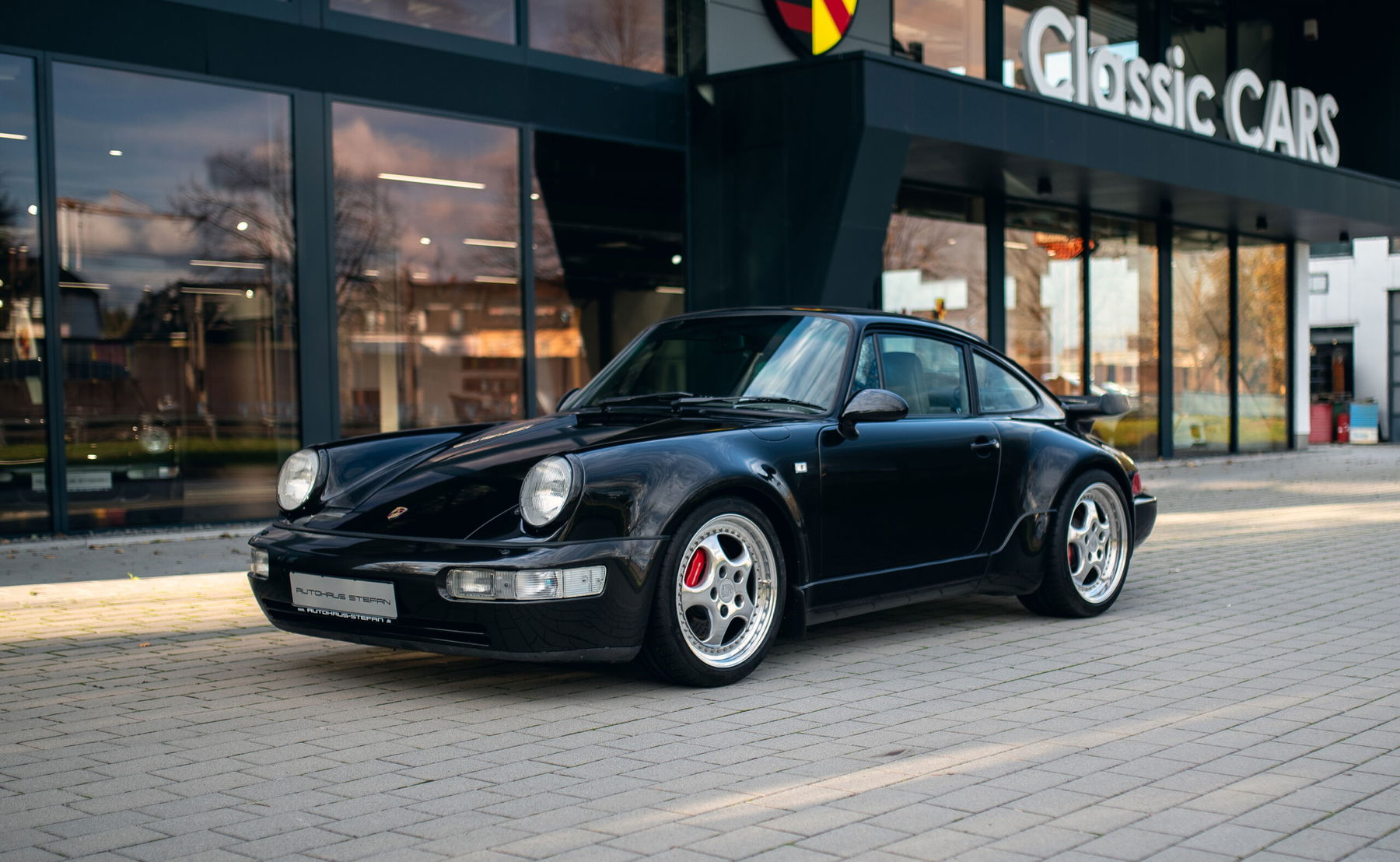 Porsche 964 Turbo 3.6 Satinschwarz Paint-to-Sample (PTS)