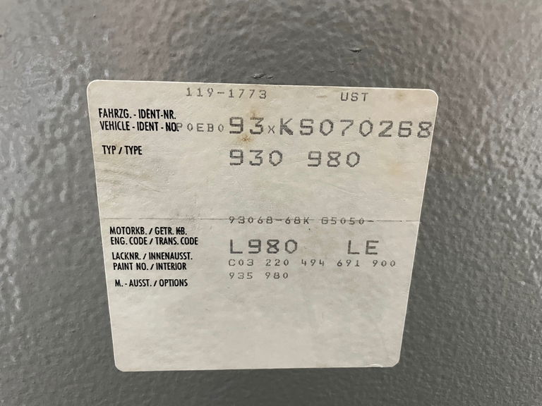 Porsche 911 Turbo 5 Gang