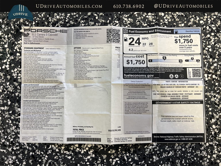 Porsche 991.2 Carrera S