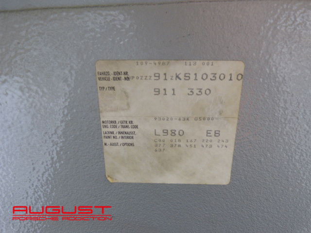 Porsche 911 Carrera 3.2 Clubsport