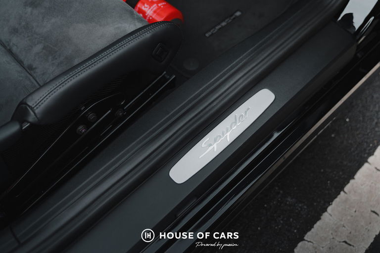 Porsche 981 Boxster Spyder