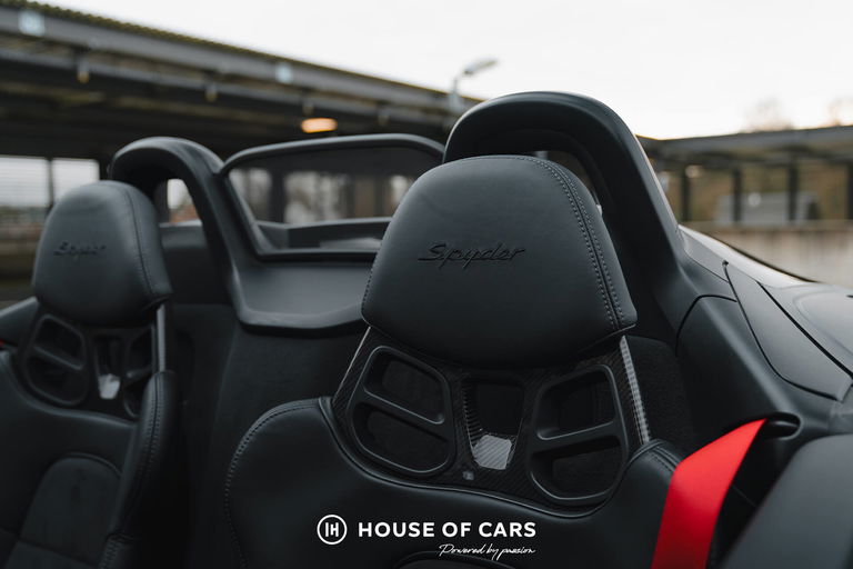 Porsche 981 Boxster Spyder