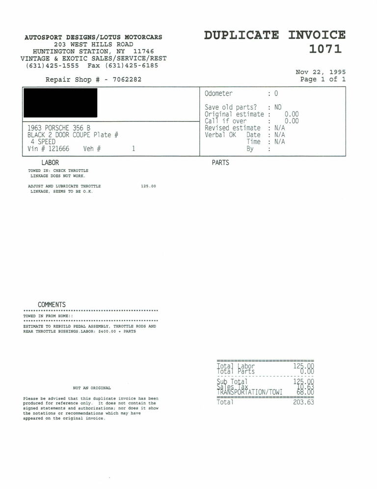 Porsche 356 B 1600 Super 90