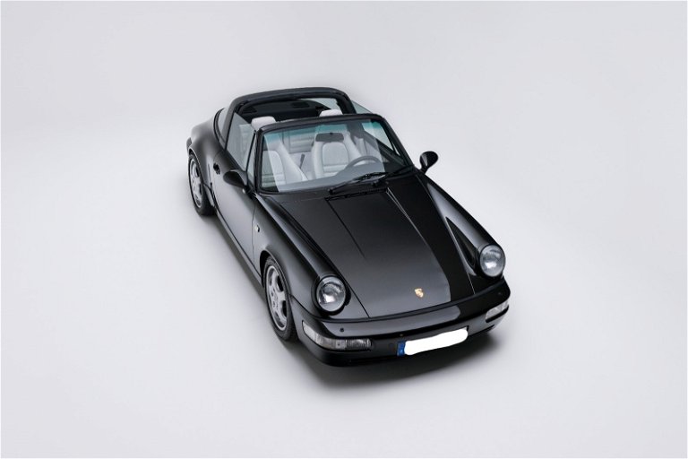 P45665 - 964551032015FV - Tapis adhésif - Noir / Noir (5FV) / DROIT pour  Porsche 964 / 911 Carrera 2/4 / 1990 / 964 carrera 2 / Targa / Boite auto