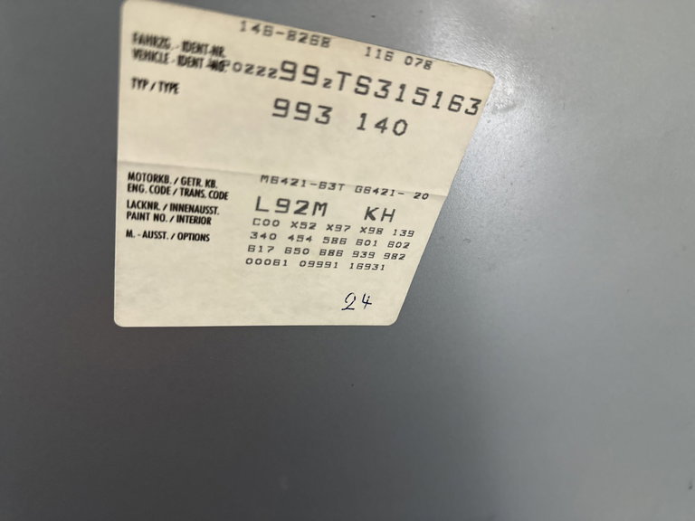 Porsche 993 Carrera 4S