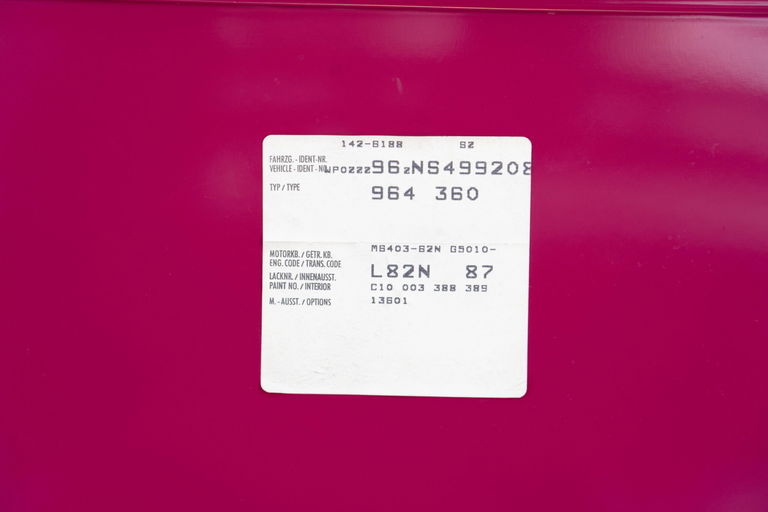 Porsche 964 Carrera RS N/GT