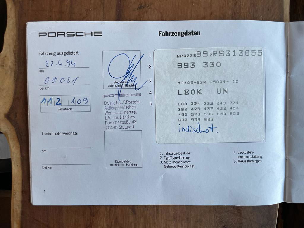 Porsche 993 Carrera