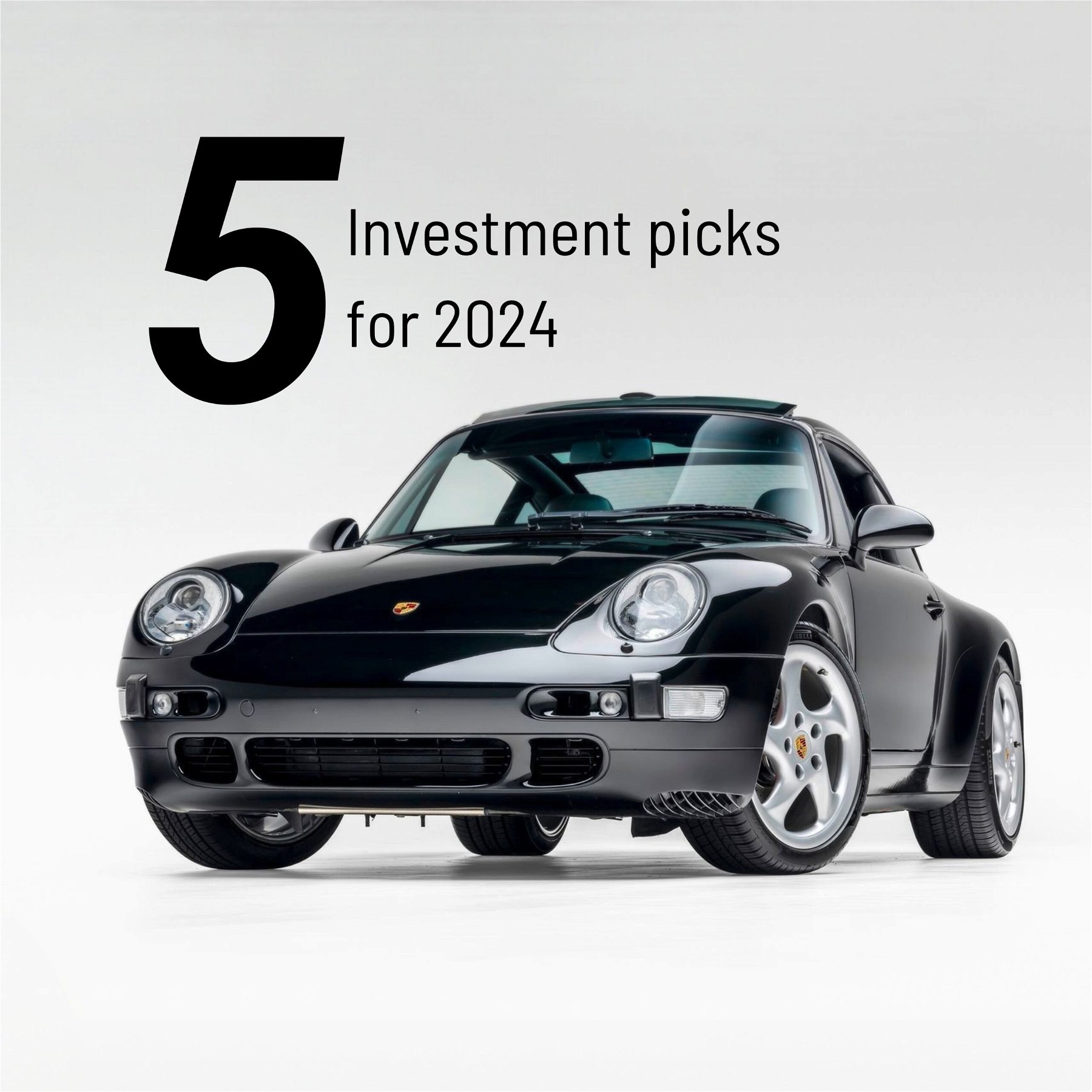 Fünf Porsche Investment-Tipps für 2024