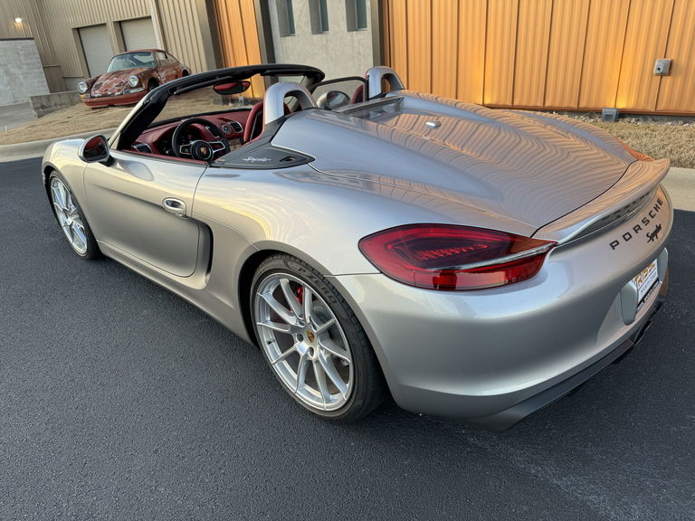 Porsche 981 Boxster Spyder