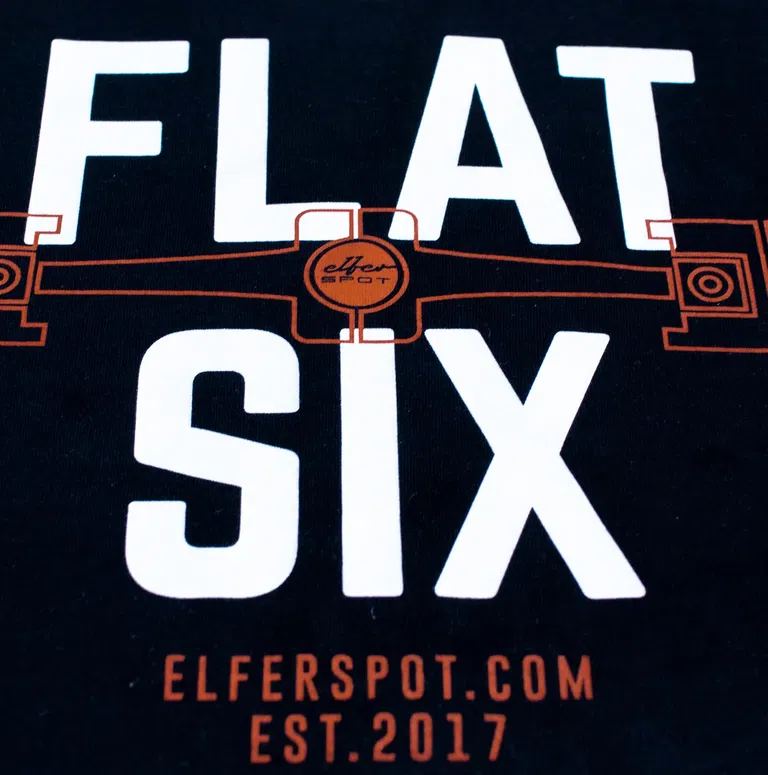 T-Shirt FLAT SIX - Black