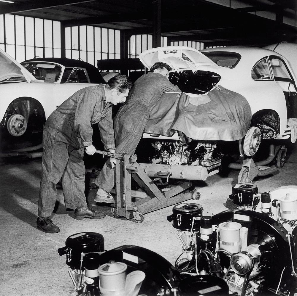 Porsche 356 B Produktion