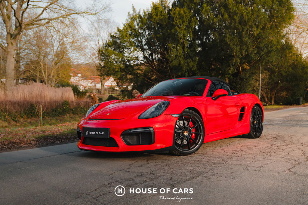 Porsche 981 Boxster Spyder
