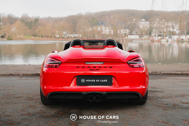 Porsche 981 Boxster Spyder