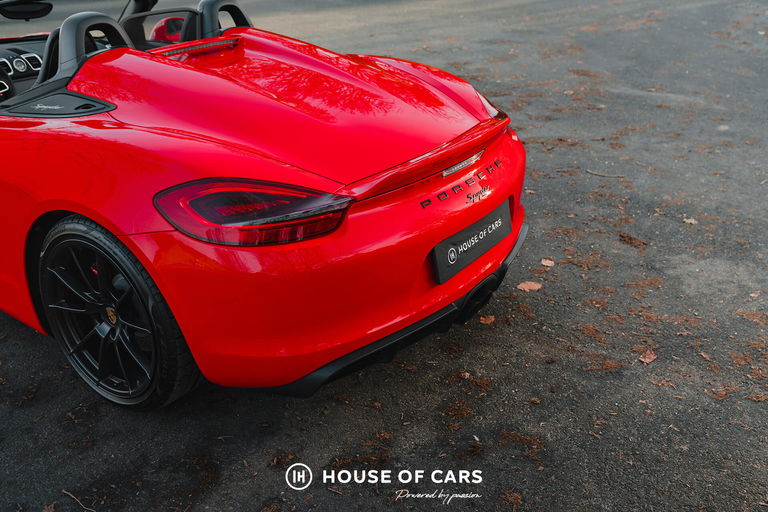Porsche 981 Boxster Spyder