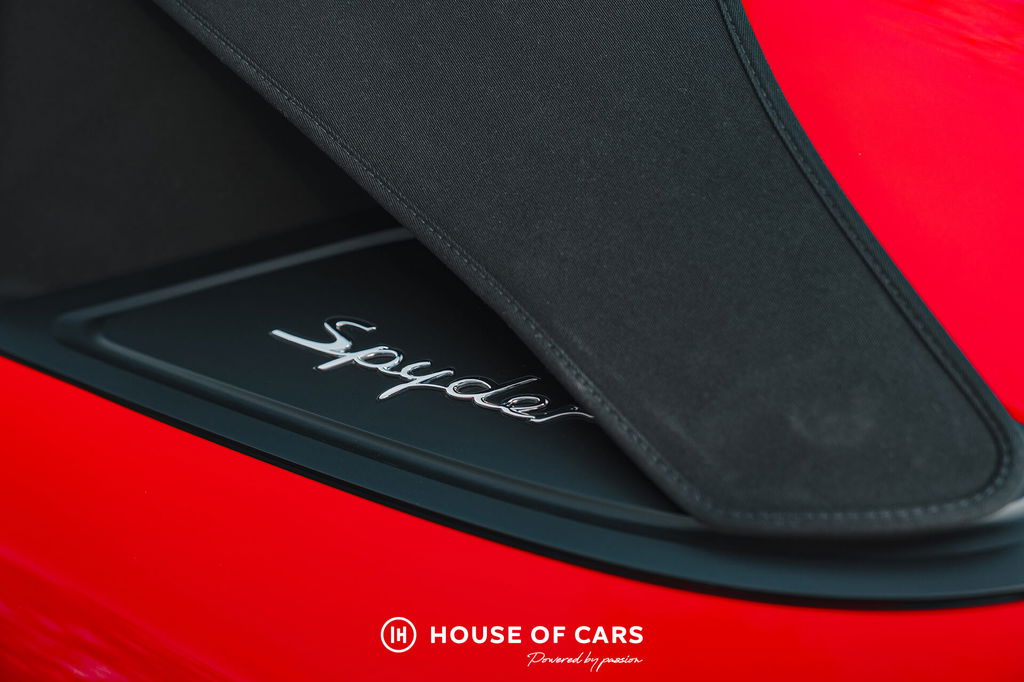 Porsche 981 Boxster Spyder